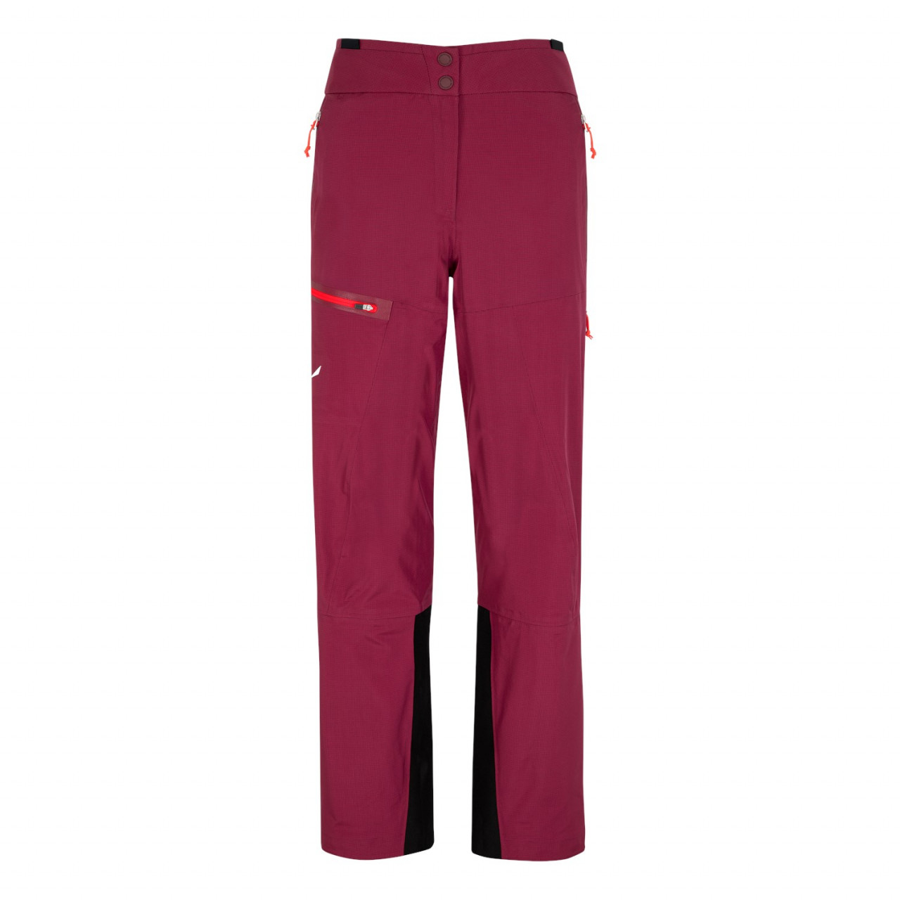 Pantalones Hardshell Mujer Chile - Salewa Sella Responsive - Moradas/Rojas - DTJC-67028